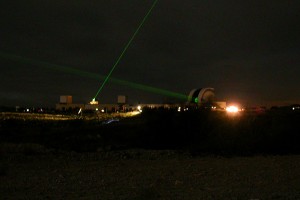 Tir laser à Calern